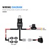SI 12V Up to 160W Rock Light Wiring Harness Kit