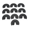 10 Pcs Semi Circular Saw Blade 88mm High Carbon Steel