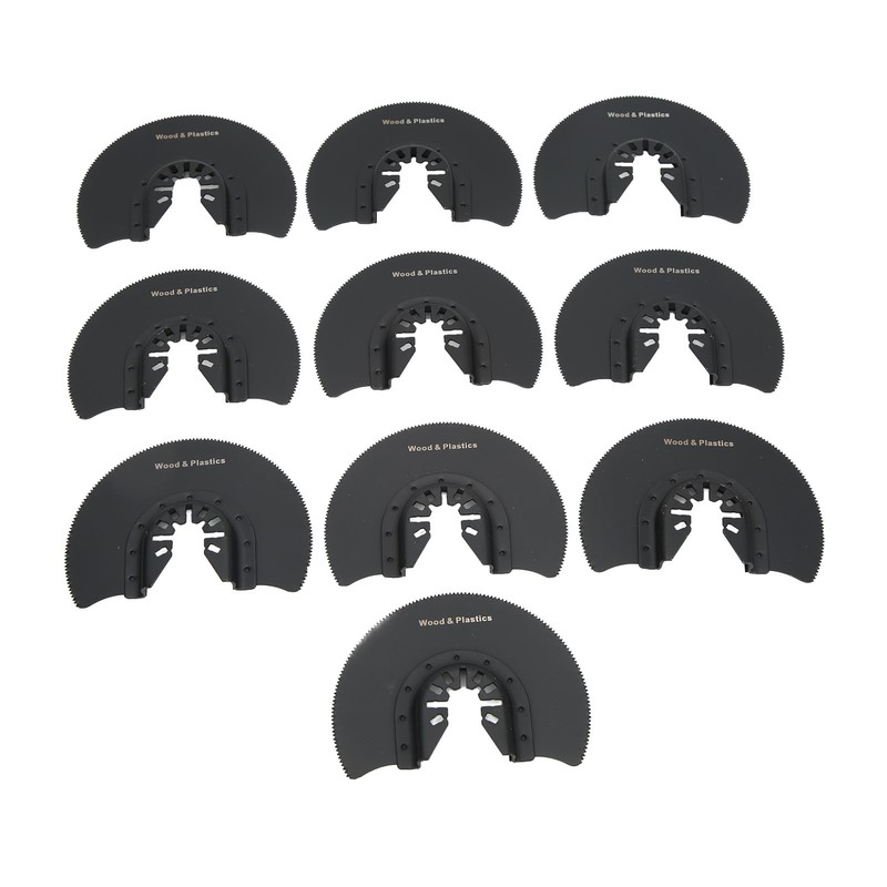 10 Pcs Semi Circular Saw Blade 88mm High Carbon Steel