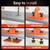 AMBULL 2 Pack 3/8" Tractor Bucket Grab Hook Grade 70