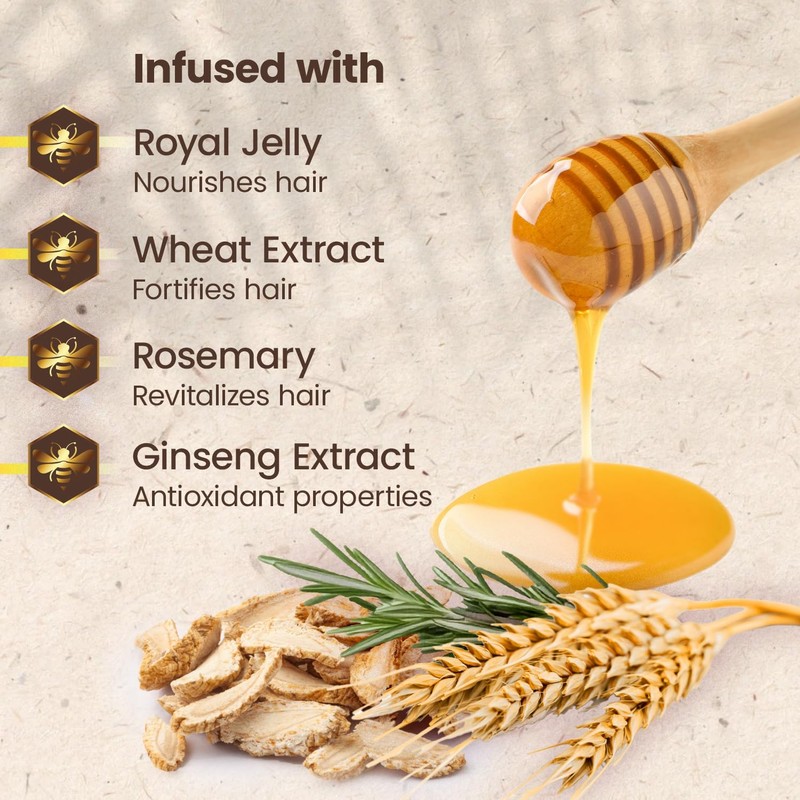 Tio Nacho Anti-Aging Shampoo with Royal Jelly, Shampoo for Aging