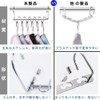 DUOFIRE Space Saver Hangers, Horizontal and Vertical Hangers, 12 Layers,