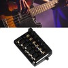 Headless Guitar Bridge Tailpiece Fixed 6 String Electric Guitars Roller