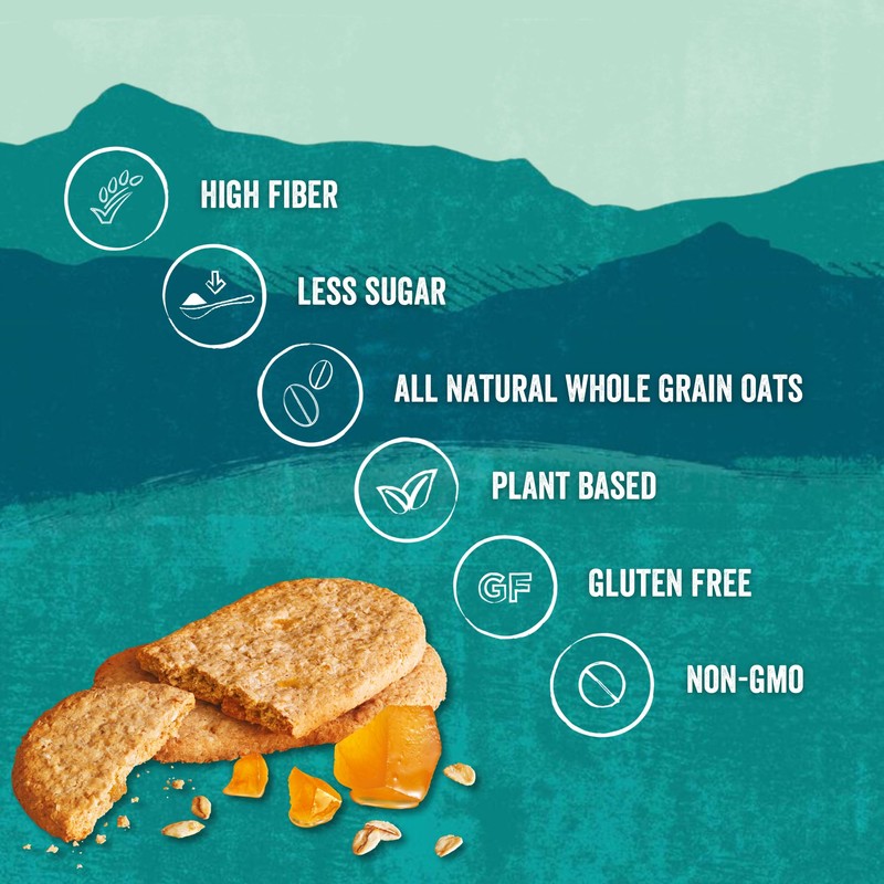Nairn's Gluten-Free Stem Ginger Oat Grahams - Healthy, Tasty and