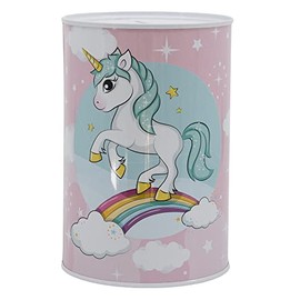 Unicorn Metallic Piggy Bank for kids, Ideal for Saving Coins And Cash