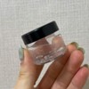1 piece 20g black lid clear cream container mini tall round ball cosmetic empty bottle cream container / 1개 20g 블랙 뚜껑 투명 크림 용기 미니 높은 원형 공 화장품공병 크림용기