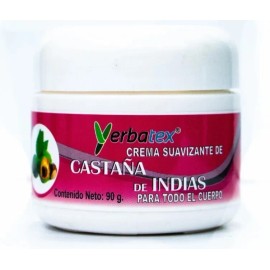 Crema Suavizante Corporal De Castaña De Indias De 90 Gr Indias