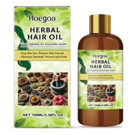 Aceite Capilar Herbal Hoegoa 100 Ml Anticaída