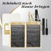 Cluster Eyelashes, QUEWEL Individual Eyelashes, 480 Pieces, DIY Eyelash Extensions,