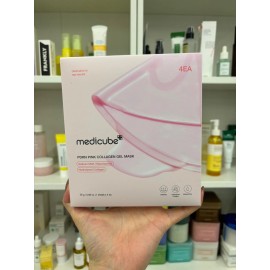 Máscara de gel de gelatina de colágeno rosa Medicube PDRN 28 g/0,98 oz x 4 ea