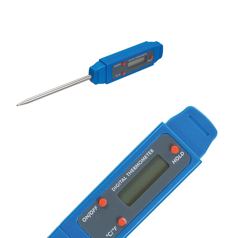 Dapetz ® Digital Thermometer Pocket Probe Size Temperature Gauge -40C
