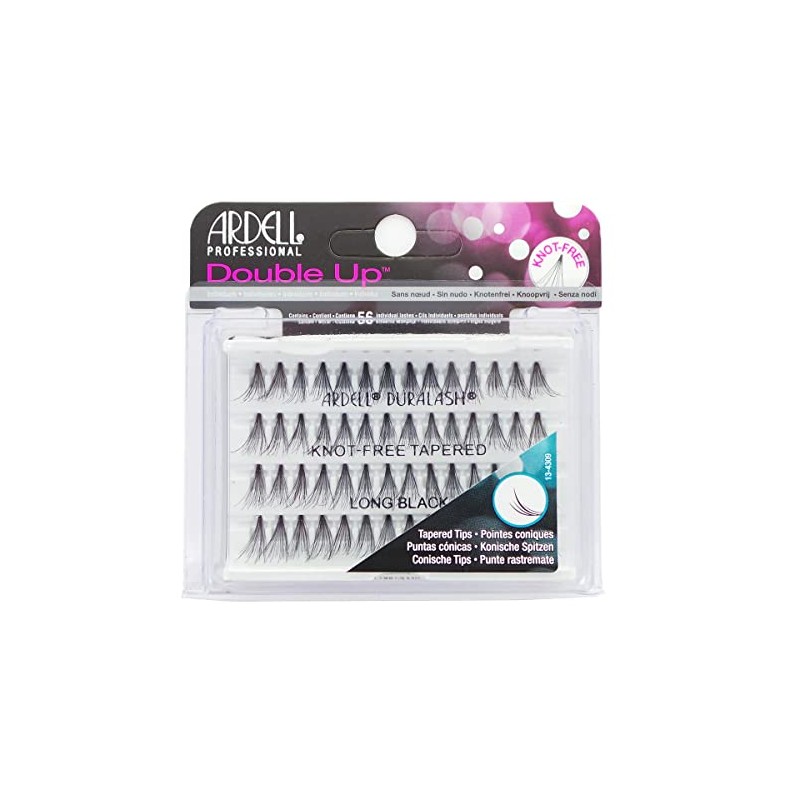 Double Up Soft Touch Knot-Free Long Black