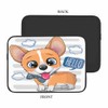 Nicokee Laptop Sleeve Bag 15 15.4 15.6 Inch,Cute Cartoon Dog