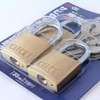 AII IB-012 Padlock with 3 Keys, Width of Main Unit,