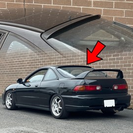 SpoilerKing Rear Window Roof Spoiler Visor (284R) Compatible with 1994-2001 Acura Integra Coupe