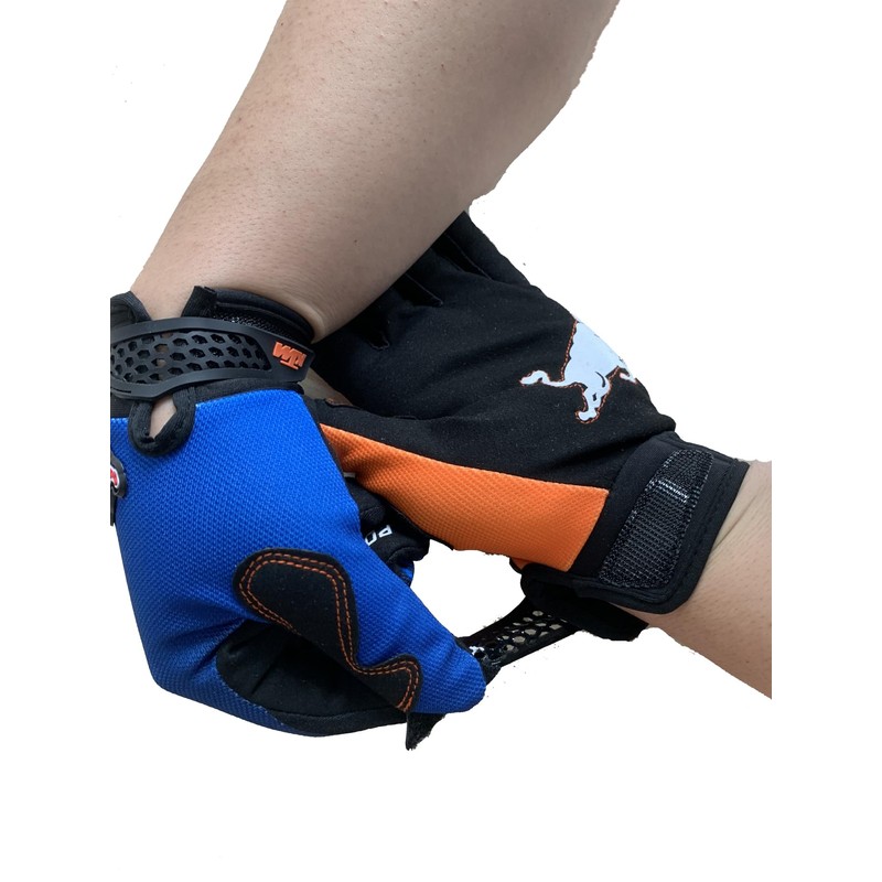 EXCEREY Bull Non-Slip MTB Motorcycle Biking Cycling Gloves Full Finger