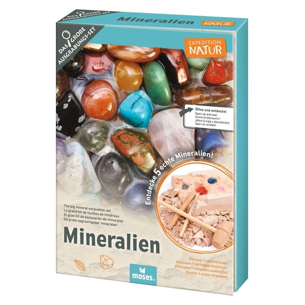 moses. 9834 Expedition Nature The Great Mineral Excavation Set