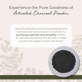 Starwest Botanicals Activated Hardwood Charcoal Powder - Use for Teeth Whitening, Face Masks, Skin Care, & Cleaning, Food Grade as a Processing Aid, Certified Kosher - 4 oz Bag