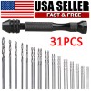 Unbranded Mini Micro Hand Drill Bits Set Small Manual Keyless