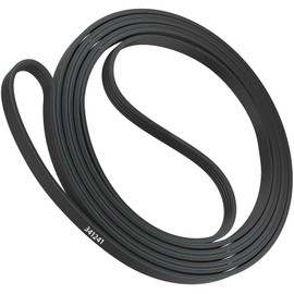 TEPU 341241 Dryer Belt Compatible with whirlpool kenmore amana maytag roper Replacement Parts, 341241 Dryer Drum Drive Belt Replaces AP2946843 8066065 W10127457 FSP341241 PS346995 WED4815EW1, 1Pack