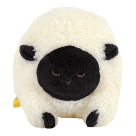Sanlemon Pam Pam Pam Plush S Sheep WH 3.1 x 4.7 x 3.5 inches (8 x 12 x 9 cm), Cute with Animal Colon, White, Palm Size, Sewing Photography, P-9992