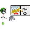 Mimilure 150/600 Pcs Rubber Fishing Bobber Stopper,6 in 1 Float