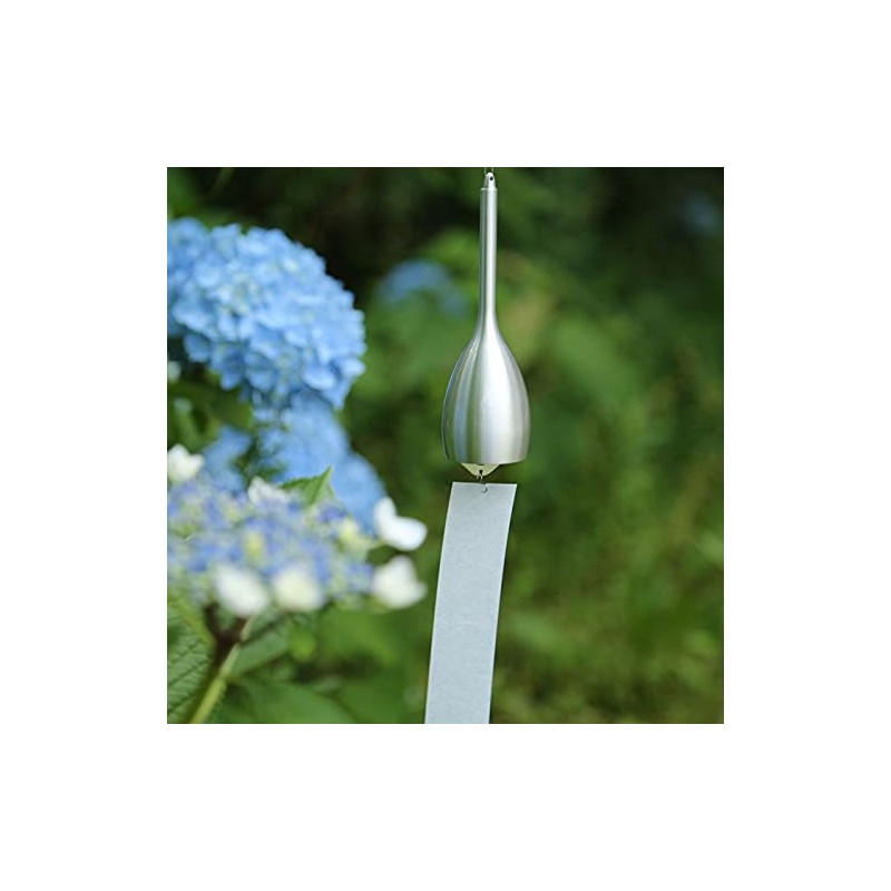 Noseku Wind Chimes - Slim - Silver 101012