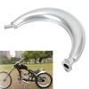Half Moon Banana Exhaust Muffler Pipe Steel Alloy for 2