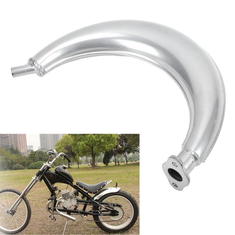 Half Moon Banana Exhaust Muffler Pipe Steel Alloy for 2