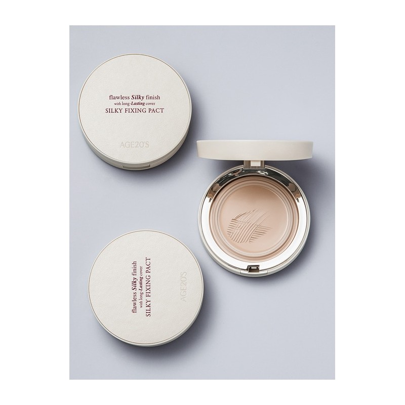 Silky Fixing Pact [Main Product + Refill] / 실키 픽싱