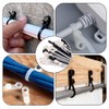 Heavy Duty Black Zip Ties with Screw Hole 12 inch