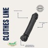 25m Washing Line Extra Strong Steel Core 3.5mm thickness Indoor/Outdoor