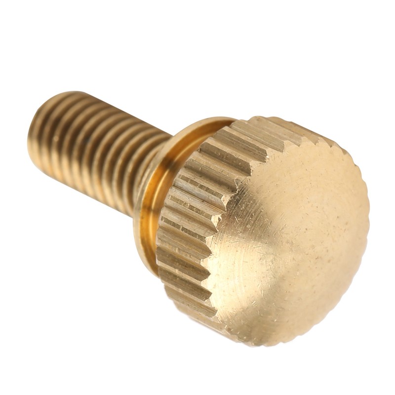 50Pcs Flat Knurled Thumb Screw Wring Round Head Pure Copper