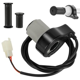 EOPOAYI 24V Twist Grip Throttle Kit Replacement for Razor E200 E300 Electric Scooter MX350 Dirt Rocket Pocket Mod, E300 4-Wire Twist Throttle Upgrade Kit with Handlebar Grip