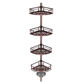 HAMITOR Flat Plate shower caddy corner - Bronze