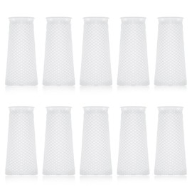 10Pcs 150 Micron Honeycomb Filter Socks,Aquarium Filter Sock 3D Honeycomb Design Filter Sock,Aquarium Filter Bags for Saltwater Aquarium Use in Freshwater Saltwater Aquarium Ponds Sumps Overflows