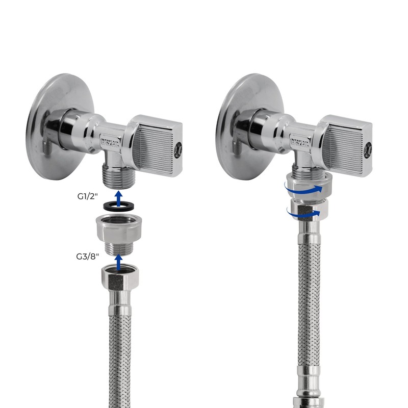 VANCOCO 2 Pack Reducer 1/2 to 3/8