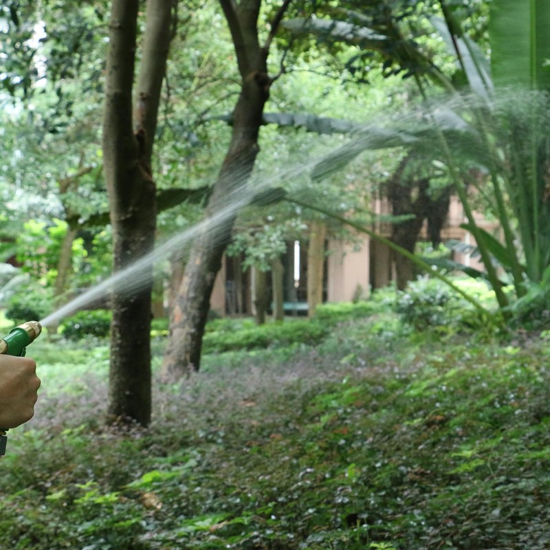 STYDDI Heavy Duty All Metal Adjustable Garden Hose Nozzle, Heavyweight