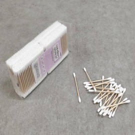 Premium Household Cotton Swabs 4-Pack Bathroom Cotton Swabs 4ea