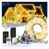 Rope Lights Outdoor Warm White, Compatible with Alexa Google Home,with