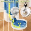 0.9L Hanging Automatic Cat Water Dispenser, 1.3L Auto Gravity Pet
