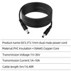 IMIYORE DC5.5x2.1mm 12V Male to Male Cable 18AWG Male to