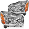 Bingbingmotor Headlight Assembly Compatible with 2004-2015 Nissan Titan / 2005-2007