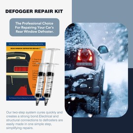 LIIZOUSUDA Rear Window Defogger Repair Kit - Rear Defroster Tab Repair Kit - Car Defrost Tools - Quick and Easy Durable Window Repair Kit for Improve Car Heating and Cooling