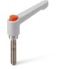 NBK Mechanical Element Parts Clamp Lever (Male Thread) with Operation