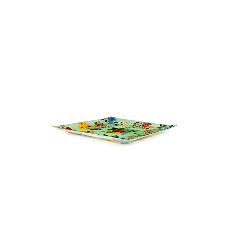 Excelsa Flowers Frida Plate Decorated Tray