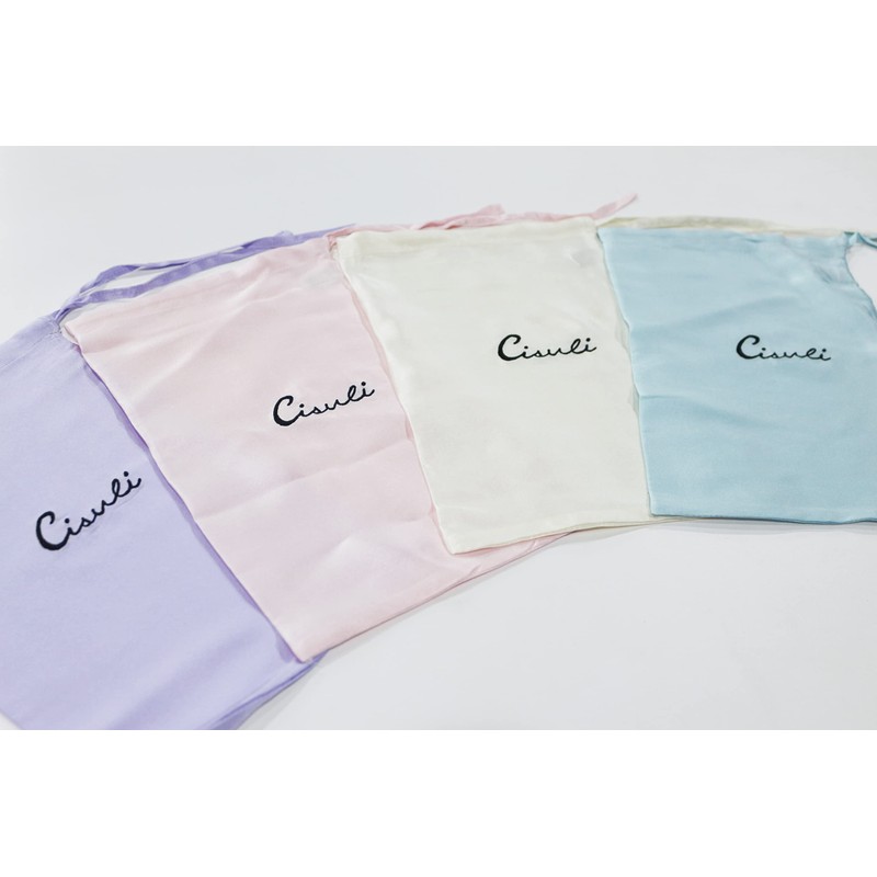 [CISULI] 100% Silk Storage Bag, Silk Bag for Jewelry, 13