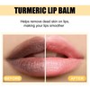 Turmeric Lip Balm for Dark Lips - Long Lasting Moisturizing