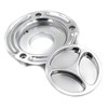 HTTMT MT249-059-CD Chrome Gas Cap Fueltank Compatible with Suzuki Gsx-R