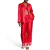 Victoria's Secret Satin Pajama Set, Long Sleeve Button Down &